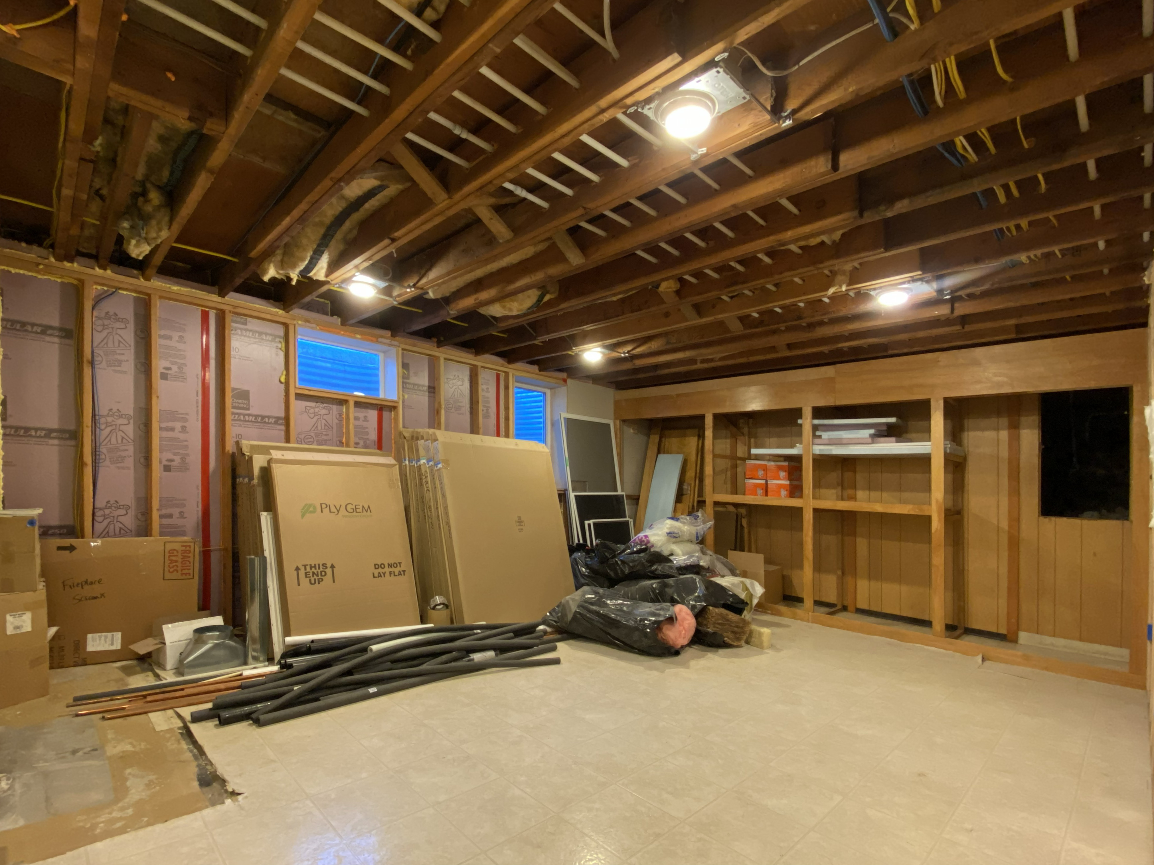 Basement Bonus Room - Looking Northwest