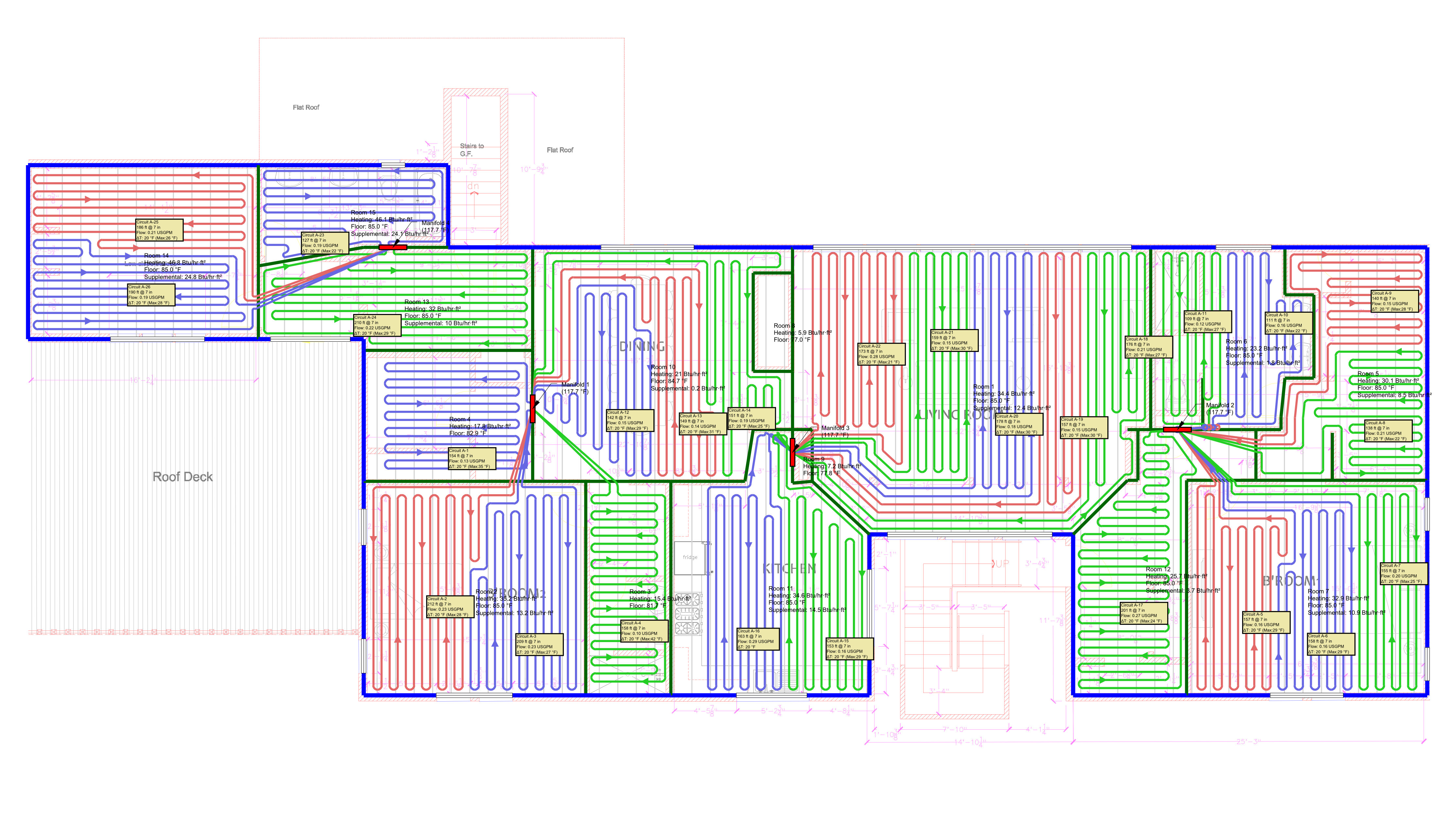 Boiler loops drawing