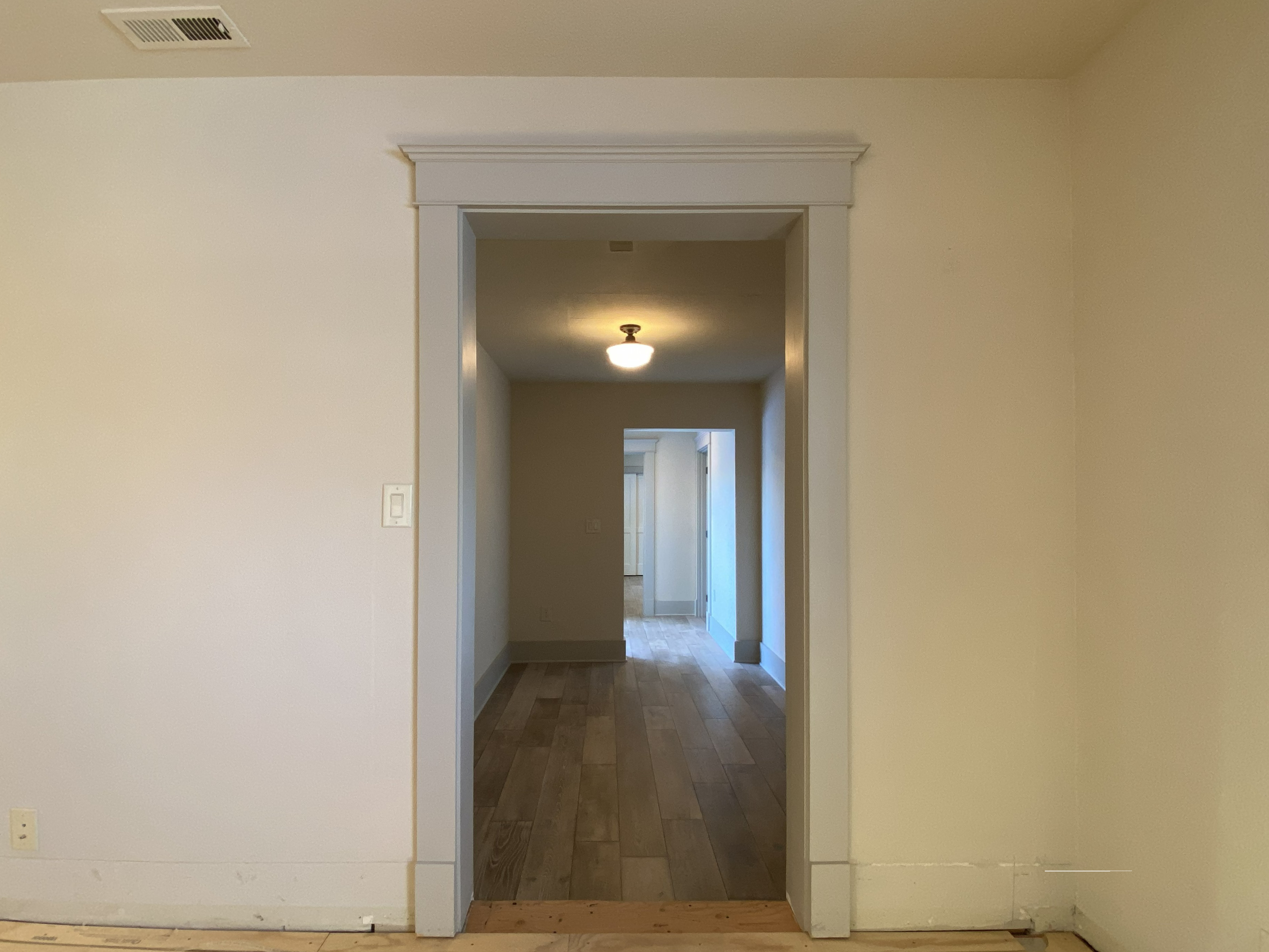 West Bedroom hallway + office nook