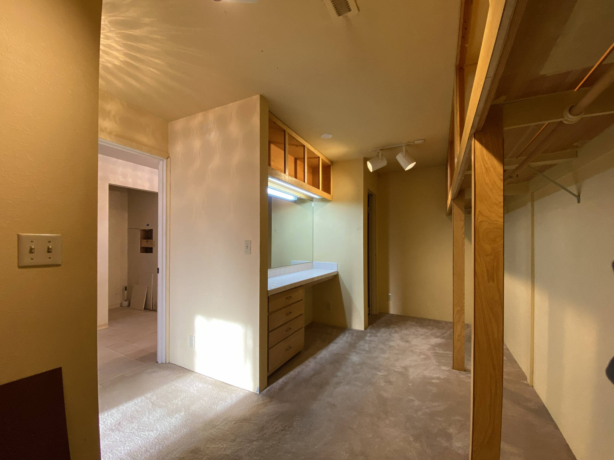 Upstairs Primary Closet - 16x7